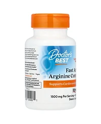 Doctor's Best Fast Acting Arginine Complex 1 500 mg - 60 Tablets (750 mg Per Tablet)