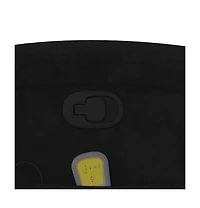 vidaXL Massage Recliner Chair Black Velvet