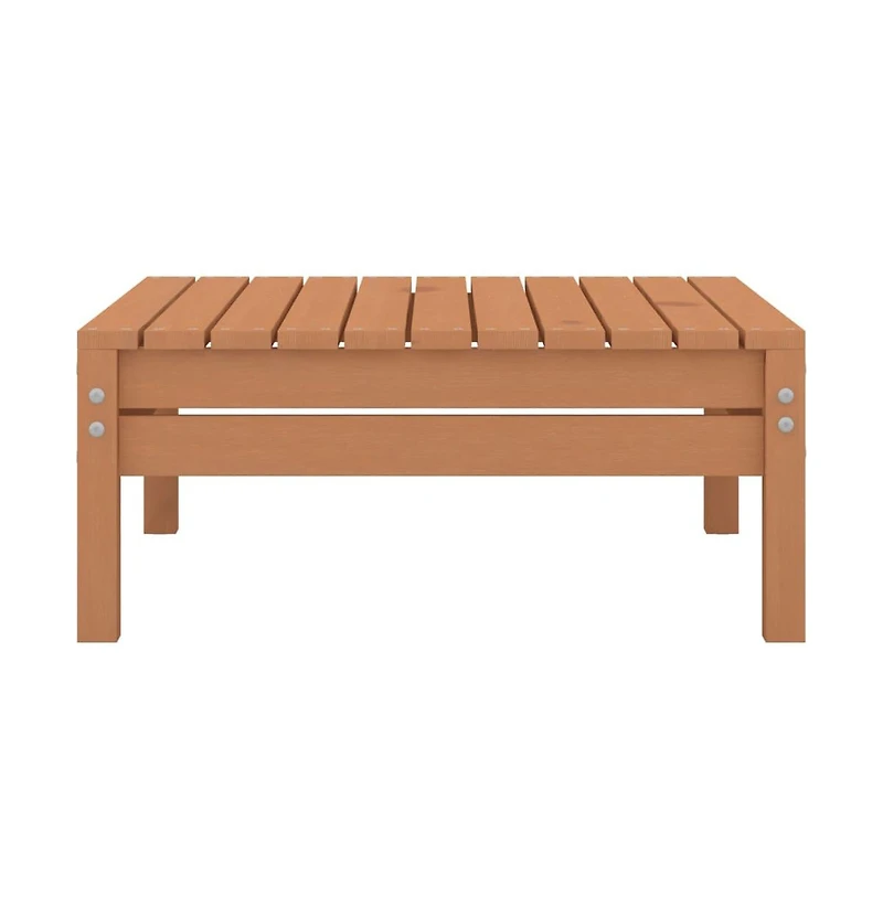 vidaXL 4 Piece Patio Lounge Set Solid Wood Pine Honey Brown