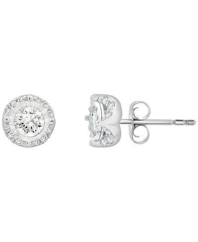 Macy's Diamond Stud Earrings (3/4 ct. t.w.) in 14k White Gold