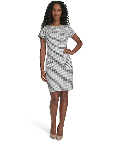 Tommy Hilfiger Women's Knit Crewneck Shift Dress