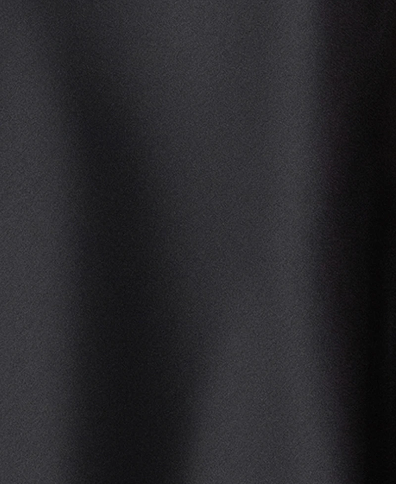 Xscape Women's Long Satin Boat Neck Dress