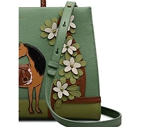 Radley London Lunar New Year Zip-Top Satchel Bag