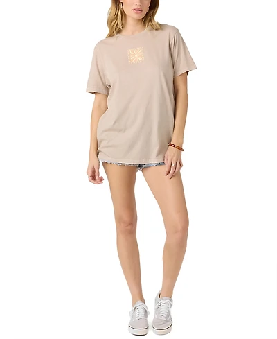 O'Neill Women's Seeking Sunsets Short-Sleeve Oversized T-Shirt