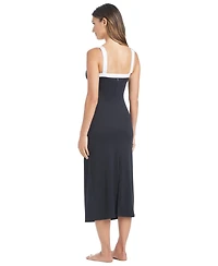 Bleu by Rod Beattie Women's Square Neck Midi Dress