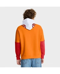 Fanatics Men's Tan Tampa Bay Buccaneers Helmet Retro Pullover Hoodie