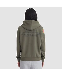 Nike Women's Olive Detroit Lions 2025 Salute to Service Sideline Standard Issue Dri-fit Hoodie