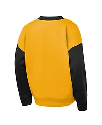 Outerstuff Big Boys and Girls Gold/Black Pittsburgh Penguins Impact Player Sweatshirt