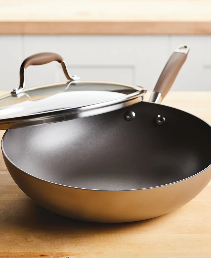 Anolon Advanced Home Hard-Anodized Nonstick Ultimate Pan, 12"