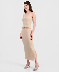 Madden Girl Juniors' Textured Tube Top