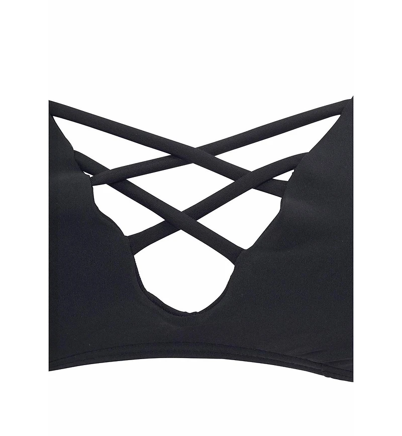 Lascana Women's Strappy Triangle Bikini Swimsuit Top Bra Sizing