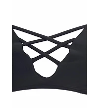 Lascana Women's Strappy Triangle Bikini Swimsuit Top Bra Sizing