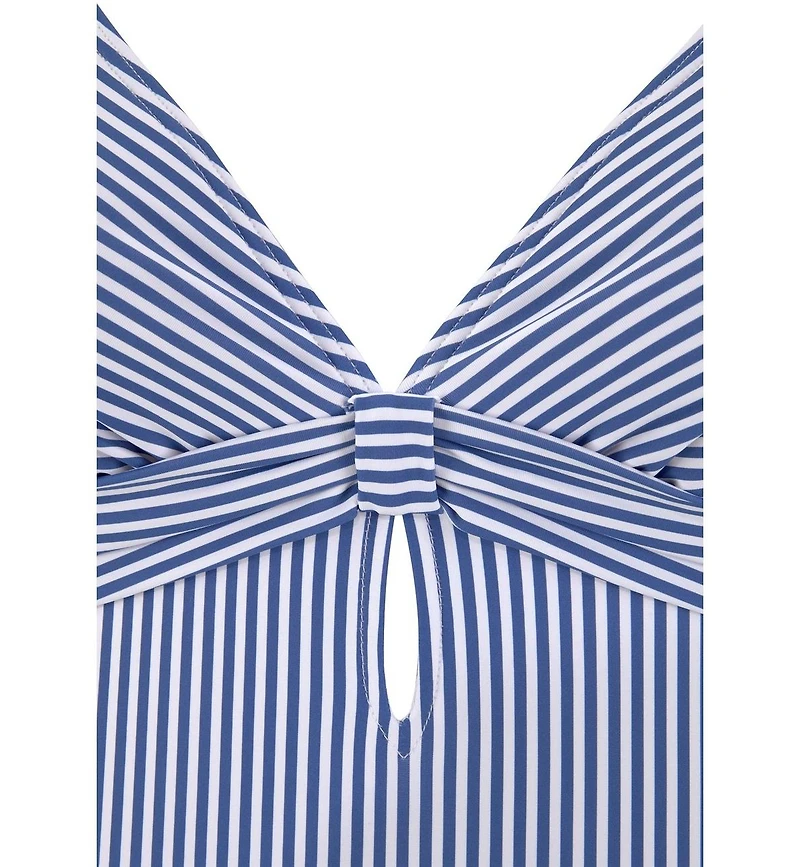 Lascana Women's Striped One Piece Swimsuit