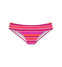 Lascana Women's Striped Classic Bikini Swimsuit Bottom