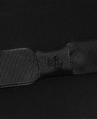 Lauren Ralph Women's Felted Fedora Hat with Double Ribbon