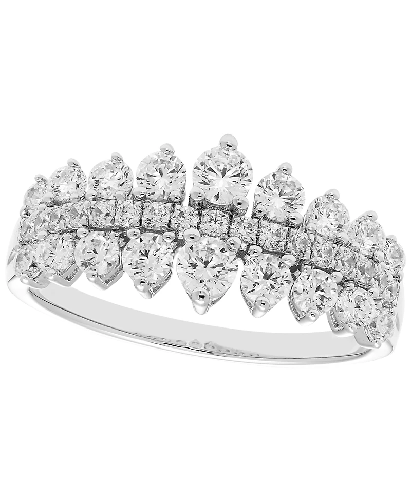 Macy's Diamond Ring (1 ct. t.w.) in 10k White Gold