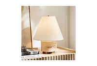 Z Gallerie Arden Travertine Table Lamp