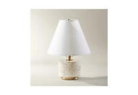 Z Gallerie Arden Travertine Table Lamp