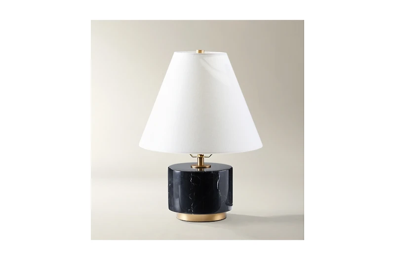 Z Gallerie Arden Travertine Table Lamp