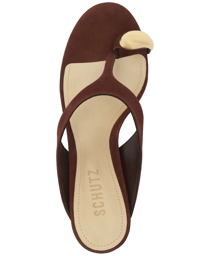 Schutz Women's Maisie T-Strap Dress Sandals