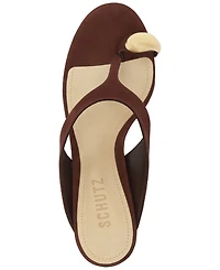 Schutz Women's Maisie T-Strap Dress Sandals