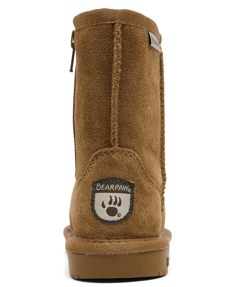 Bearpaw Toddler Girl's Emma Zipper Casual Boots from Finish Line