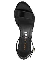 Anne Klein Women's Kourtney Two Piece Block Heel Dress Sandals