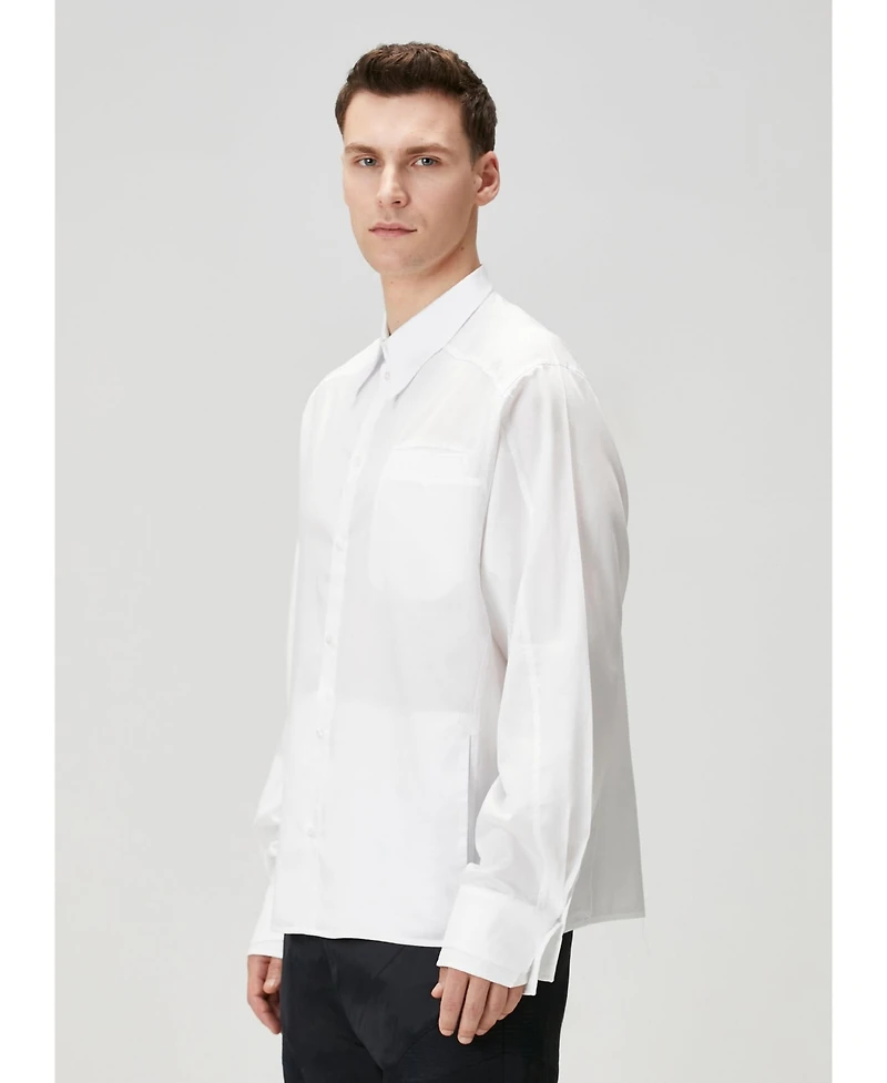Pcfg Men's Tailored-Fit Cotton Shirt