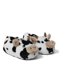 Dearfoams Cozyfoams Women's Overstuffed Bear Closed Back Slipper