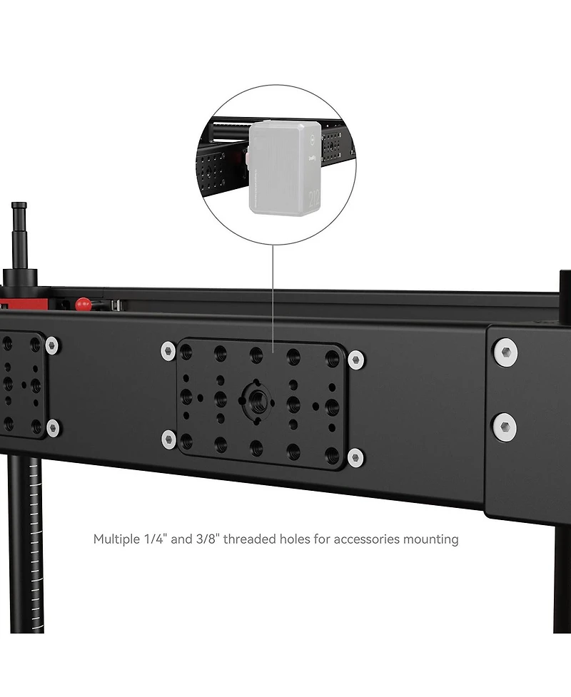 SmallRig 36" Lightweight Video Production Camera Cart