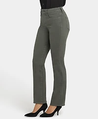 Nydj Women's High Rise Marilyn Straight Jeans