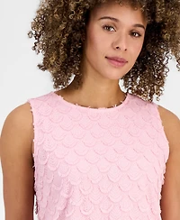 Kasper Women's Sleeveless Scalloped-Lace Top