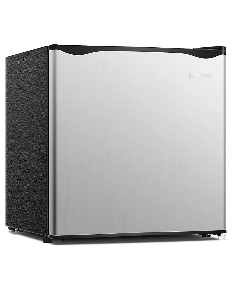 Euhomy 1.6 Cu.Ft Single Door Mini Fridge with Freezer