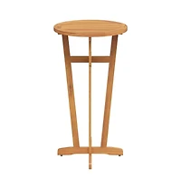 vidaXL Patio Bar Table 23.6"x41.3" Solid Wood Acacia