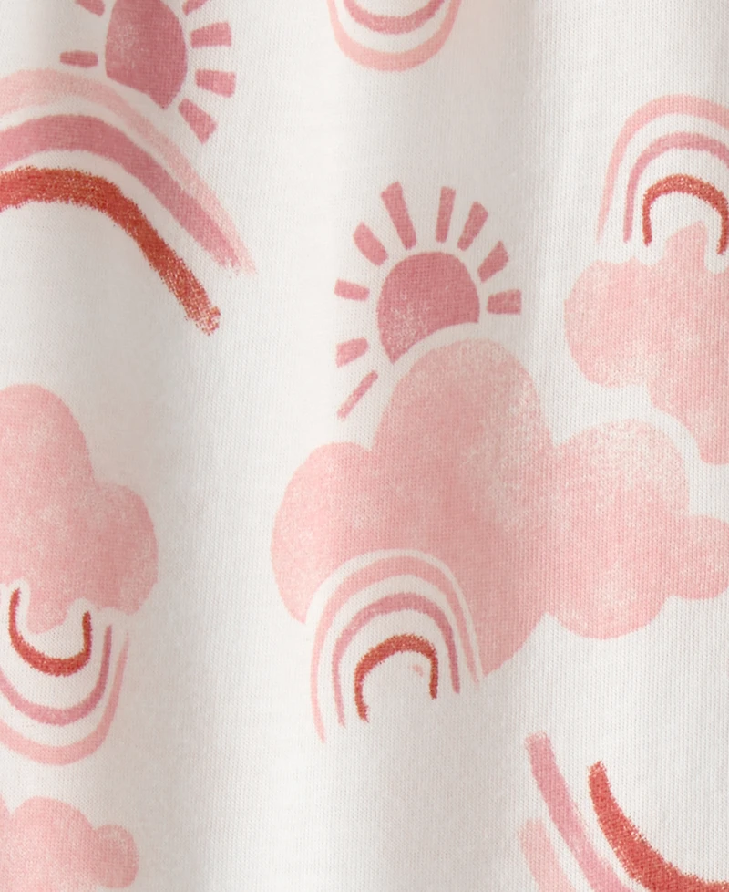 Carter's Baby Girls Printed Snap-Up Romper