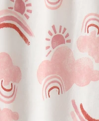 Carter's Baby Girls Printed Snap-Up Romper