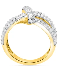 Forever Grown Diamonds Lab Diamond Ring (1 ct. t.w.) Sterling Silver (also 14k Gold Plated Silver)
