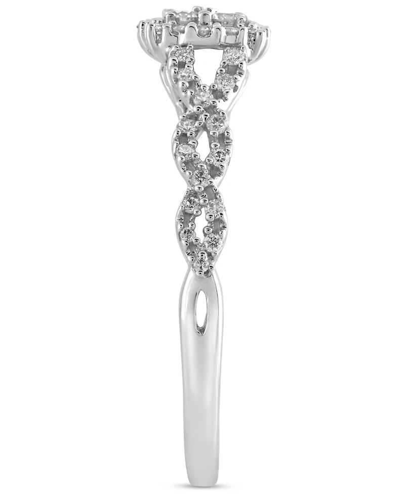 Macy's Diamond Ring (1/3 ct. t.w.) in 14k White Gold