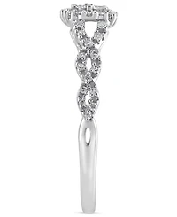 Macy's Diamond Ring (1/3 ct. t.w.) in 14k White Gold