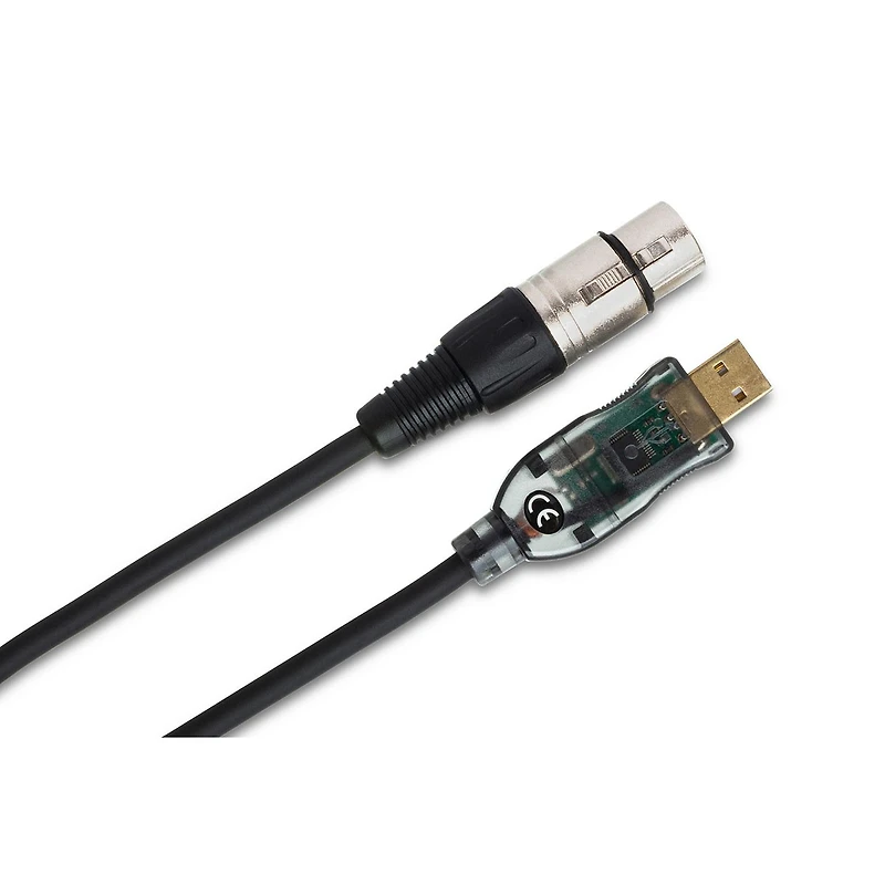 Hosa Technology 10' (3m) Tracklink Microphone Xlr Female to Usb Interface Cable