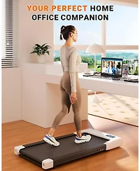 Deerrun 15.55 35.43 inches 2.5 Horse Power Walk Pad 250 Lbs Max weight capacity