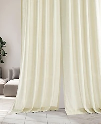 Half Price Drapes Deluxe French Linen Curtain