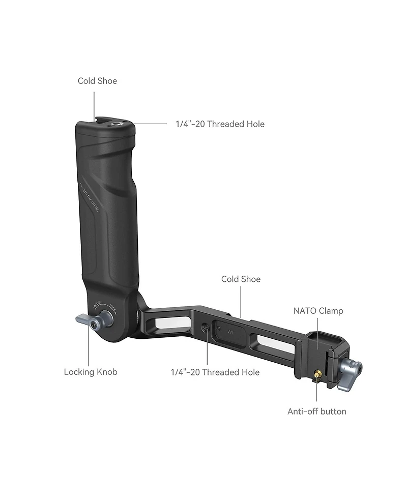 Dji Rs 4, Bundle with Sling Handle, On-Camera Led Light, Microphone and Backpack