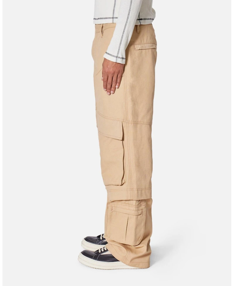Loiter Men's Baggy Slanted Cargo Pants