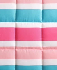 Nautica Cru Stripe Microfiber 3-Pc. Comforter Set, Twin