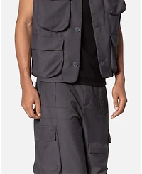 mnml Men's Bonded Gabardine Vest