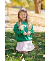 Bits & Bows Toddler Girls I Heart Horses Sweatshirt