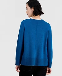 Eileen Fisher Women's Wool Crewneck Sweater