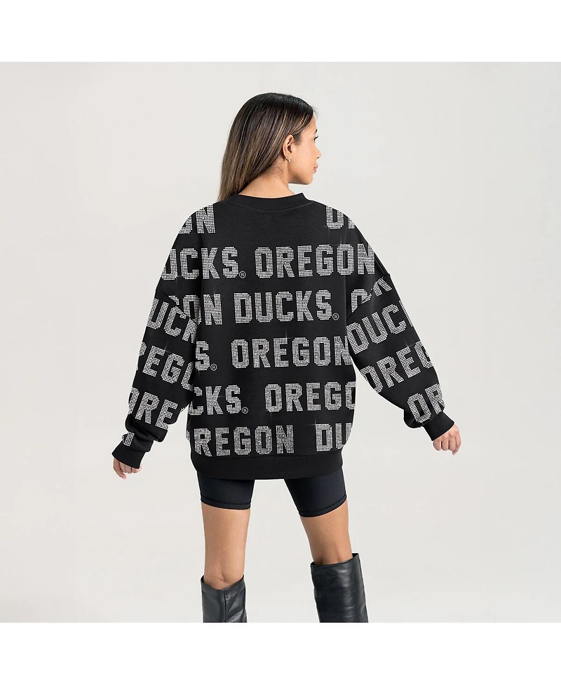 Gameday Couture Women's Black Oregon Ducks Hype Era Sweatshirt