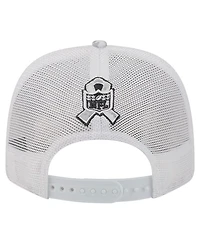 New Era Men's Gray Cleveland Browns Salute to Service Fan Pack 9SEVENTY Trucker Adjustable Hat